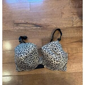Joyspun 38DDD Leopard Print Underwire Bra